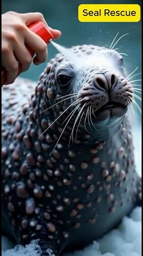 Incredible Seal Rescue | seal rescue mission Rescue Team Saves Seal Covered in Millions of Barnacles