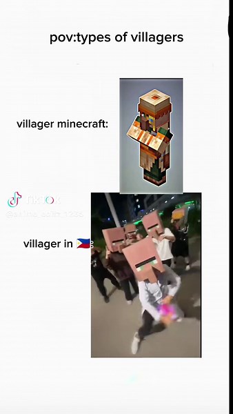 Villagers Dancing Trend in Minecraft Philippines