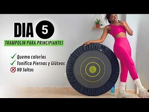 Glutes and Legs Challenge: 15 minutes on a mini trampoline | Extreme Trampoline Challenge