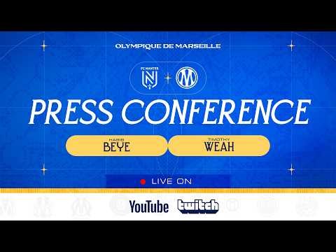 🎙️ Relive Habib Beye and Timothy Weah's press conference before #FCNOM