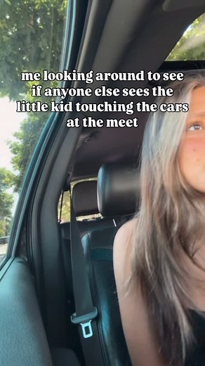 ella 🏎️ on Instagram: "like where are your parents… #carsbyella #cargirlsdoitbetter #carscene #carsofinstagram #relatable #viral #funny #carmeets #kidsandcars"