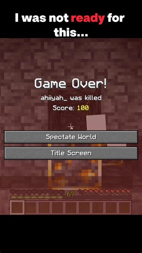Unexpected Ending💀 #minecraft