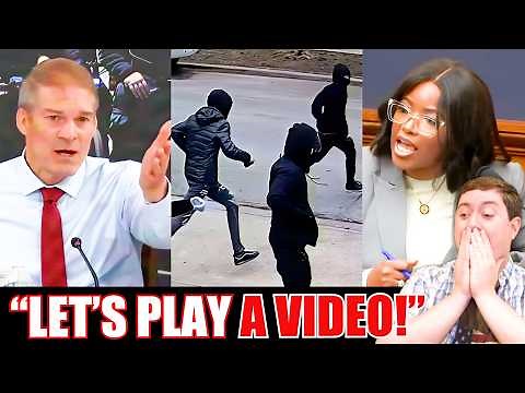 MAGA Jim Jordan plays a video that makes every Dem in the room RUIN THEIR SUIT