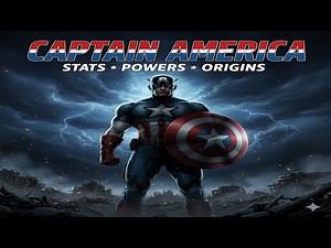 Captain America: The First Super Soldier | Stats • Powers • Origins