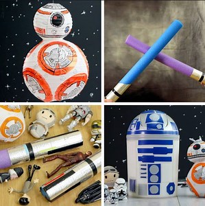 735K views · 565 reactions | 3 crafts for you and your young Padawan | Kidspiration | Facebook