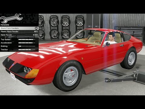 GTA 5 - DLC Vehicle Customization - Grotti GT750 (Ferrari 365 GTB/4 Daytona)