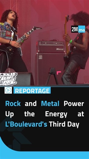 The 23rd edition of L’Boulevard carried on into its third day on Saturday, after two vibrant days of music and competition. This time, the spotlight was firmly on rock and metal, a genre with some of the festival’s most passionate and loyal fans. Many expressed not only their excitement to attend L’Boulevard, but also the joy of sharing the experience with a community that shares their love for rock and metal music. #metal #rock #lboulevard #2menglish | 2M.ma