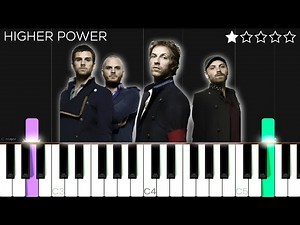 Coldplay - Higher Power | EASY Piano Tutorial
