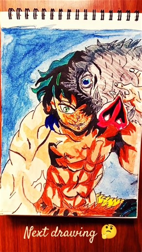 How to draw inosuke#demon Slayer 🤬