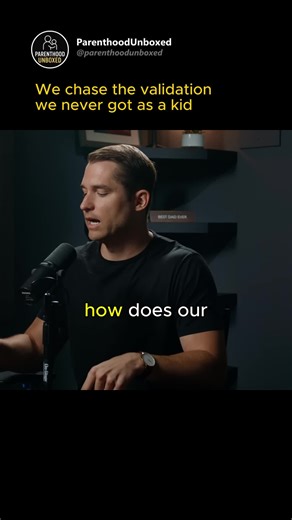Follow @parenthoodunboxed If your parent rarely validated you, your nervous system can grow up treating success like proof you deserve love. Not because you are shallow, but because kids learn worth through reflection. When that reflection is missing, achievement becomes the mirror. That is why the bar keeps moving. New job, new grade, new milestone, and the relief lasts about five minutes. Then it is back to chasing. Some people also communicate from that place. Over explaining. Over performing