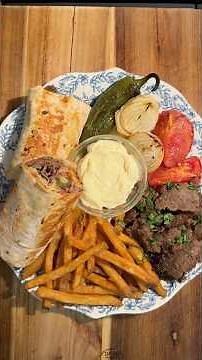 Tonight’s dinner is inspired by @mezemike 🌯 #beef #fries #sandwich #lunch #dinner