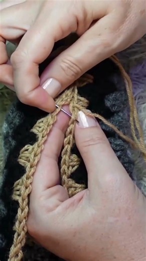 Sew crochet, beginners, slipper #crochet #ganchillo #asmr #sewcrochet #granny