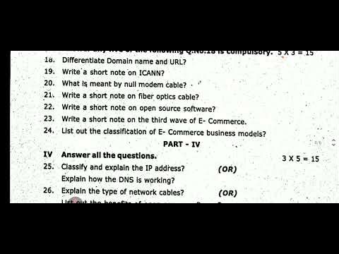 12th std Computer Application Second mid term test November -2025 English medium Question paper