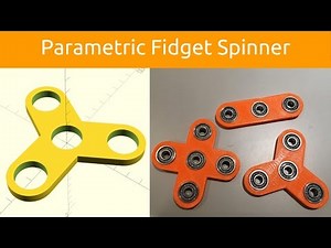 Parametric Fidget Spinner