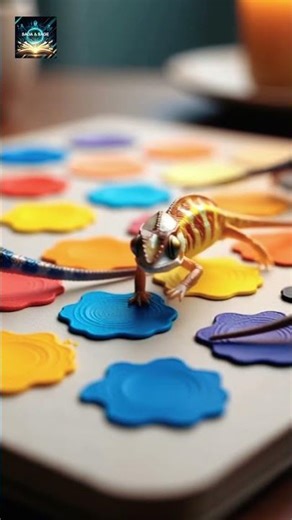 Chameleon walking | Adorable AI-Generated | Too Cute to Handle!