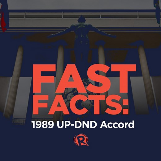 What you need to know about the 1989 UP-DND accord