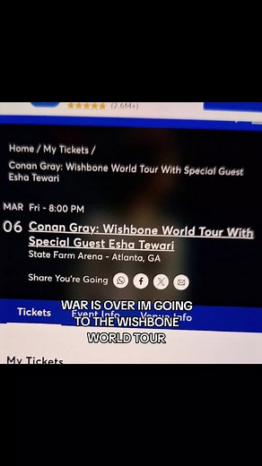 Wishbone World Tour Excitement with Conan Gray