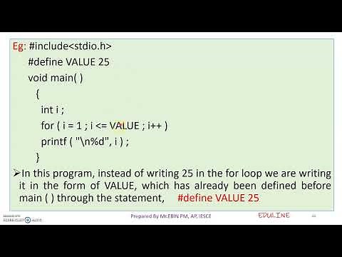 TOPIC 13 - MACRO SUBSTITUTION