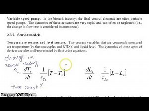 Sensor and Actuator Models