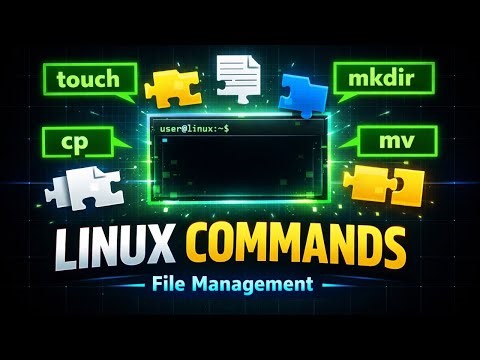 DAY 3 - Linux Commands | Creating Files, Directories, Editing, Copying & Managing Data