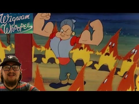 Popeye the Sailor: Wigwam Whoopee (1948) – First Time Watching: Can Popeye Win the Heart of Olive?