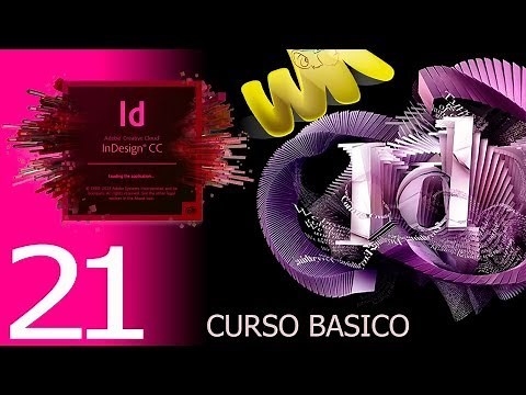 Adobe InDesign CC, Como colocar e importar imagenes, Curso básico español CS6 cap 21