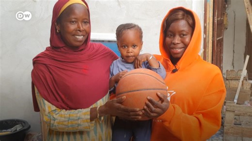 Basketteuses de mère en fille