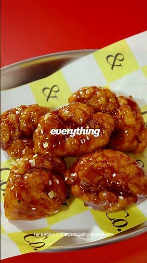 Jet Tila on the mic. Korean Fried Chicken Bites on the menu.