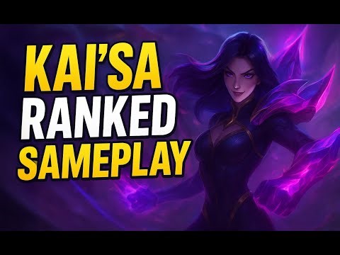 Kai’Sa Ranked Gameplay | Insane Damage & Fast-Paced Outplays | League of Legends