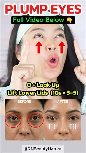 PLUMP HOLLOW EYES IN 4 MIN ✨ NO FILLERS