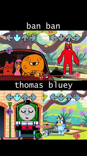 fnf character test ban ban vs duck vs thomas and bluey