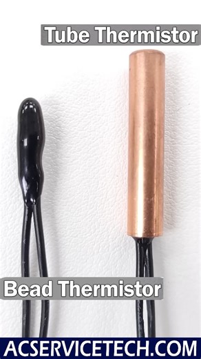 AC Service Tech on Instagram: "Craig examines thermistor problems on inverter mini split heat pumps and how they allow the system to work or cause it to fail. Learn more about Mini Split systems and mini split components in our mini split book, available on acservicetech.com and Amazon! . . . #minisplit #thermistor #resistance #openline #hvac #hvacr #wire #wiring #HVACComponents #hvacparts #hvactech #technician #ohm #electricity #beadthermistor #tubethermistor #acservice #acservicetech #minispli