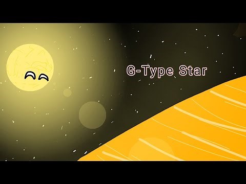 Timeline of a G-Type Star #planetball #space #animation