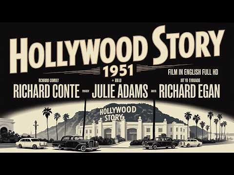 Hollywood Story 1951 Film in English Full HD, Richard Conte, Julie Adams, Richard Egan