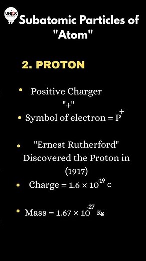 Subatomic Particles of Atom | 👍 Electron| Proton🔥| Nutron #Viral#chemistry #trending