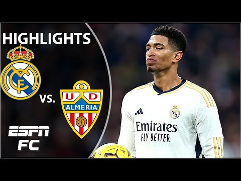 👀 DRAMA GALORE! 👀 Real Madrid vs. Almeria | LALIGA Highlights | ESPN FC