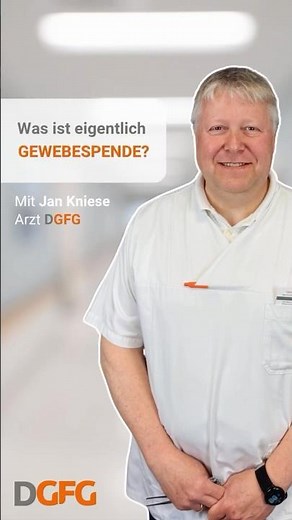 Was ist eigentlich Gewebespende? #Gewebe #Gewebespende #DGFG