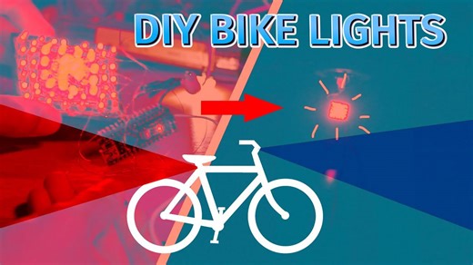 DIY complete bicycle lighting system using Arduino