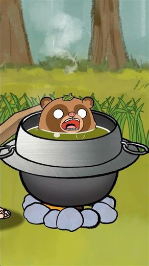 たぬっぽ鍋ついに完成 #shorts