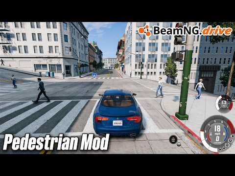 BeamNG - Pedestrians Mod (Release Info)