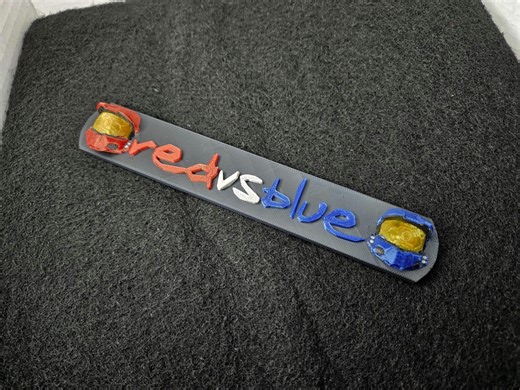 Halo Red Vs Blue Inspired Sign Refrigerator Magnet - Etsy