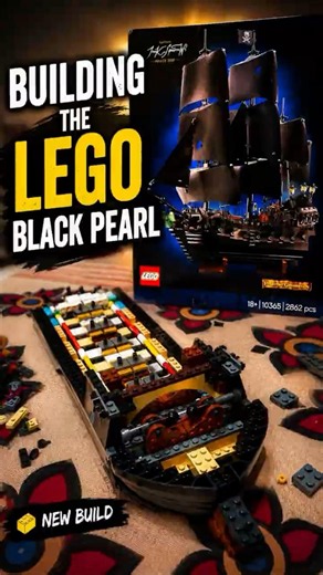 Building one of the most iconic pirate ships.#LEGO#BlackPearl#Amazon#YouTube #TheDevlinaEdit