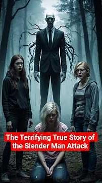 The Terrifying True Story of the Slender Man Attack || Horror Story #ytshorts
