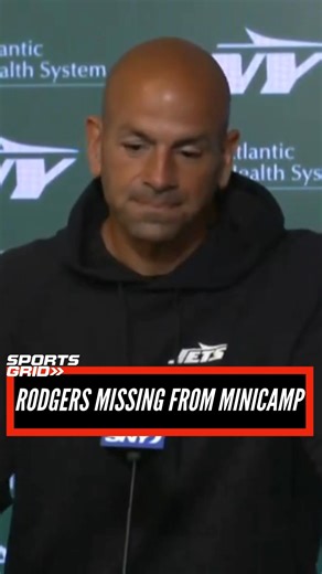 Aaron Rodgers missing mandatory mini-camp with an "unexcused absence" according to HC Robert Saleh. #TakeFlight #NFLNews | SportsGrid