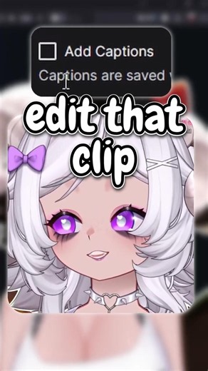 Clip editing does not matter