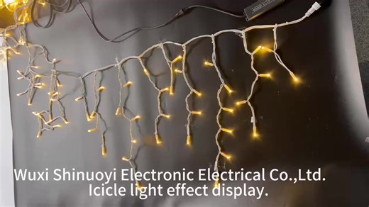 Customizable Icicle Lights for Wedding Decoration