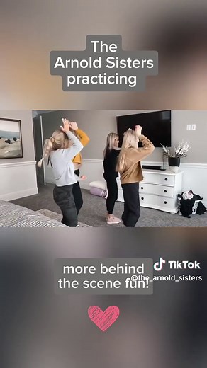 The Arnold Sisters Dance Rehearsal | Adorable Dance Practice
