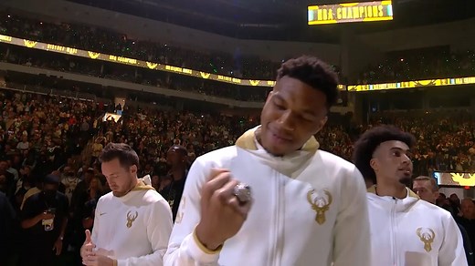 1M views · 43K reactions | The Milwaukee Bucks receive their 2020-21 NBA Championship Rings!  | NBA | Facebook