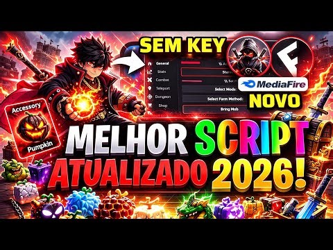 🔥Blox Fruits Script for Mobile PC without Key, Direct Link Updated 2026 + Updated Delta Executor