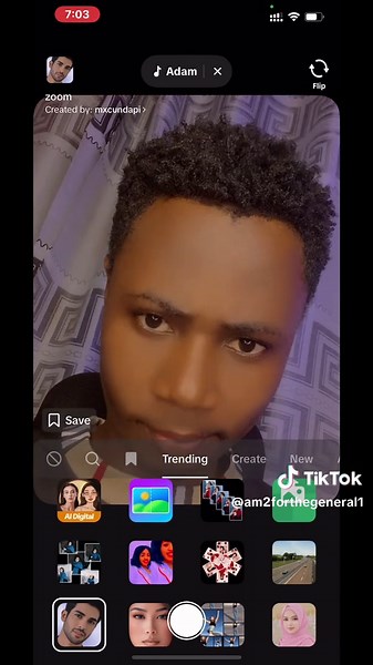 How to take photos using TikTok